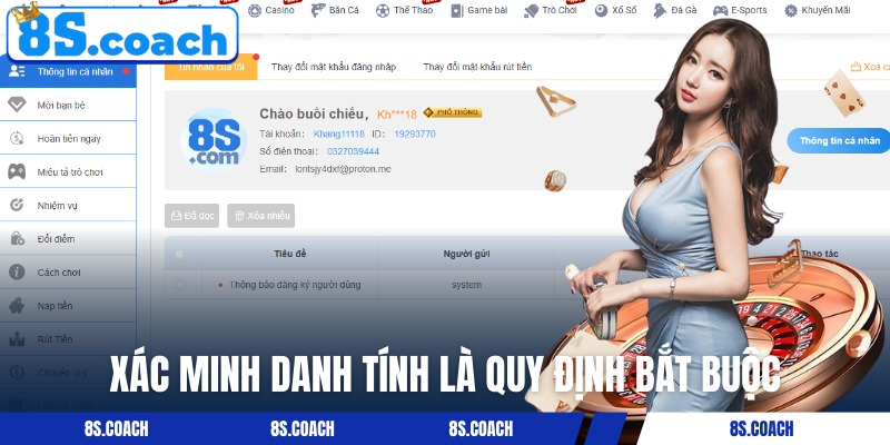 Quy định xác minh danh tính là điều bắt buộc