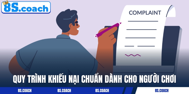Quy trình khiếu nại chuẩn dành cho hội viên